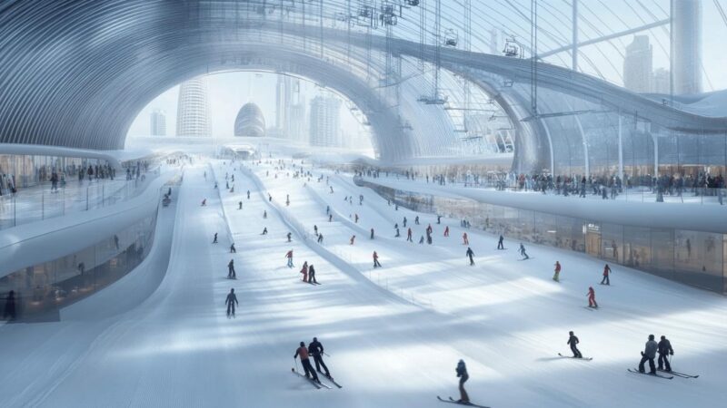Transport en commun vers Ski Dubai : prix, tickets et réservation pour une journée ski à Dubai