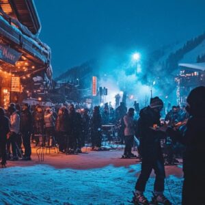 Les meilleures activités après-ski à Méribel : bars et terrasses chauffées avec vue sur les pistes